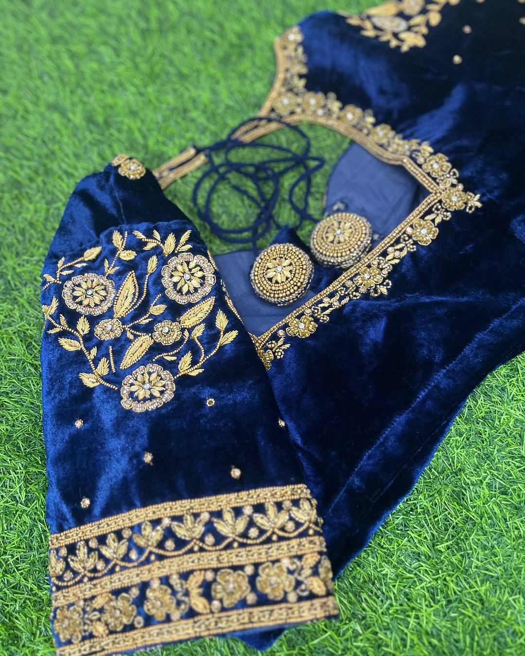 Traditional bridal blouse designs Chennai