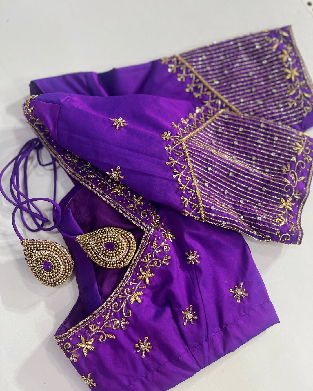 Modern bridal blouse designer Chennai