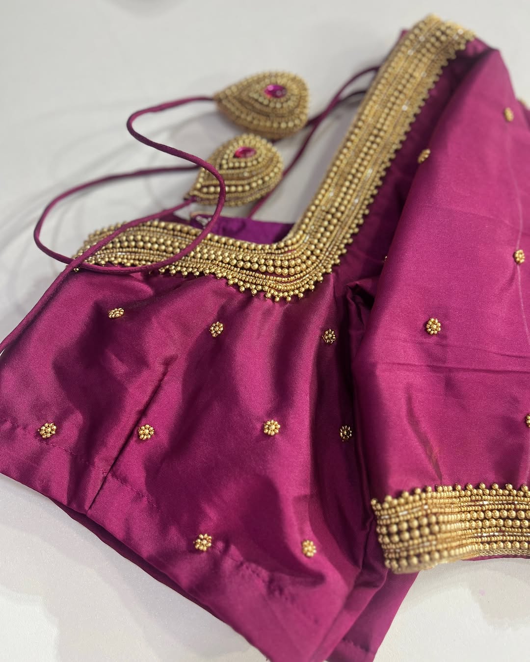 Custom fit bridal blouses Chennai