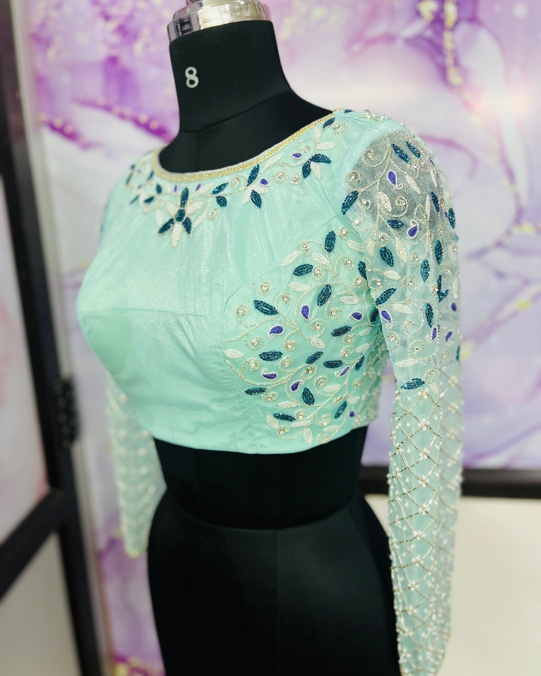 Bridal silk blouse stitching Chennai