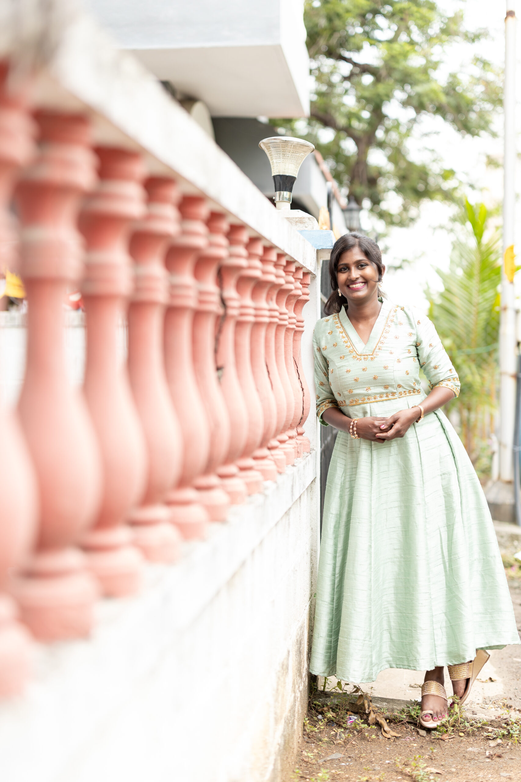 Green Anarkali Kurta - Image 4