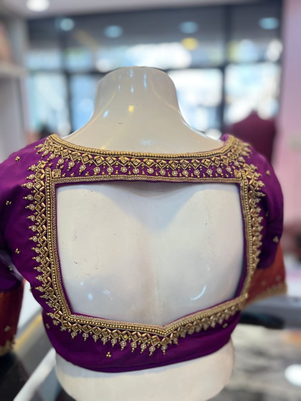 Modern bridal blouse designer Chennai