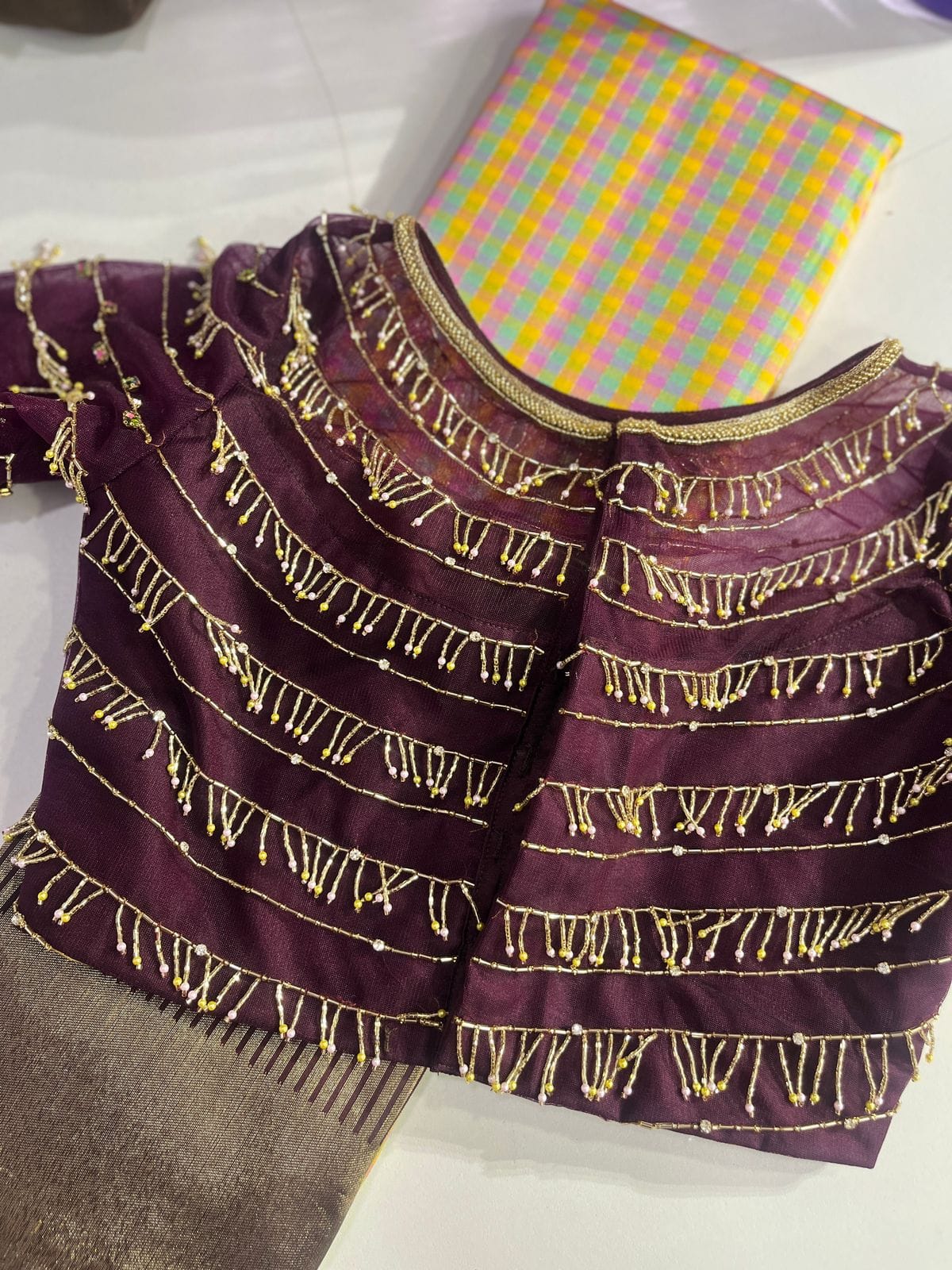 Bridal blouse customization Chennai